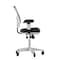 Flash Furniture Black Mesh Multifunction Chair - Roller Wheels HL-0001-WH-BK-RLB-GG - alternate 3